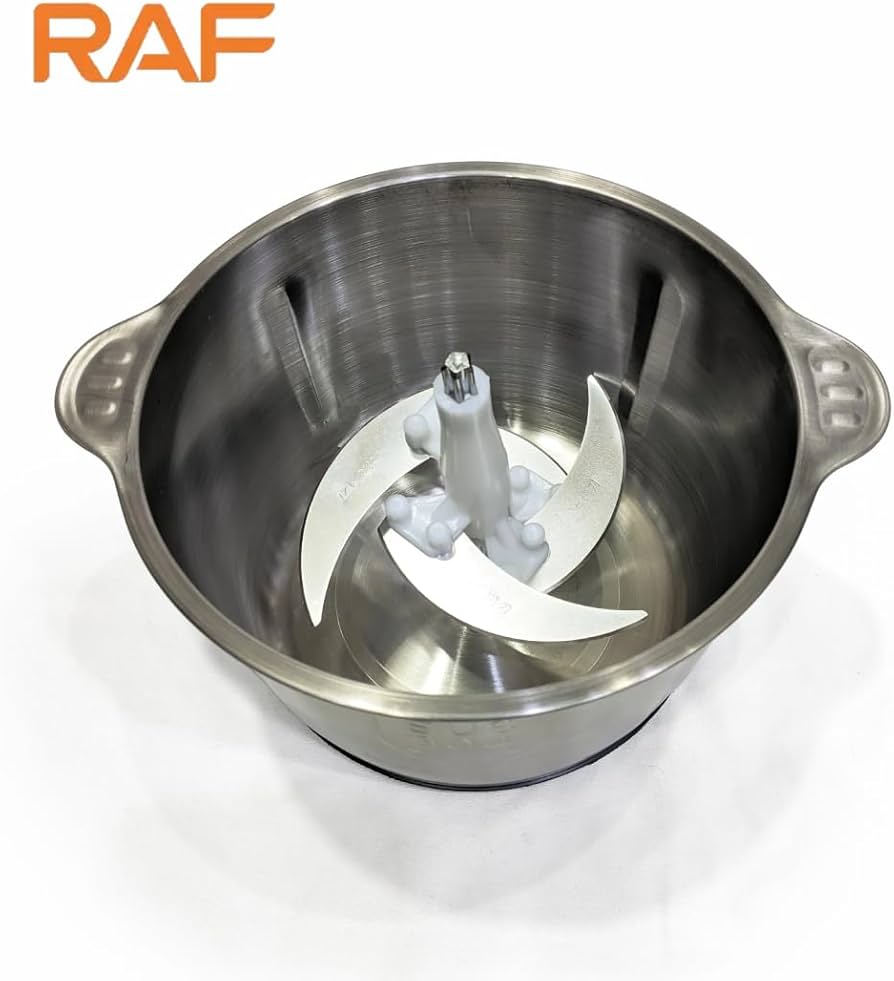 RAF Food Processor & Meat Chopper R.7019 – 2 Speeds & 2 Liter Bowl – 1000W
